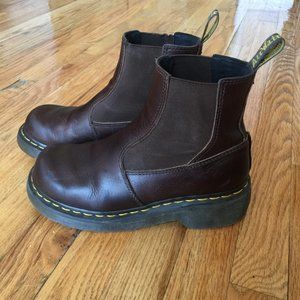 Dr. Martens Oates platform heeled Chelsea boot